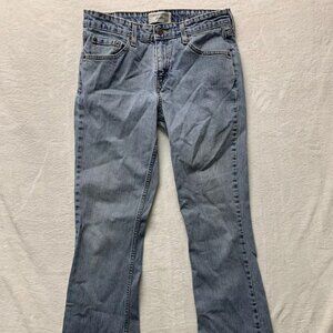 Levi Strauss Signature Stretch  Low rise Jeans Women's Boot Cut 10M   31 x 31